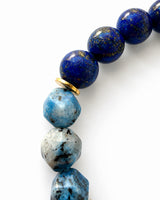 Lapis Lazuli · K2 Crystal Bracelet - Third Eye Chakra