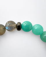 Amazonite · Labradorite Bracelet - The True Leader