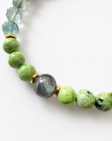 Labradorite · Varacite · Fluorite Crystal Bracelet - Wayfinder