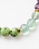 Labradorite · Varacite · Fluorite Crystal Bracelet - Wayfinder