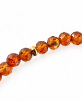 Hessonite Garnet · Blue Opal · Rainbow Obsidian Crystal Bracelet - Wound to Wisdom