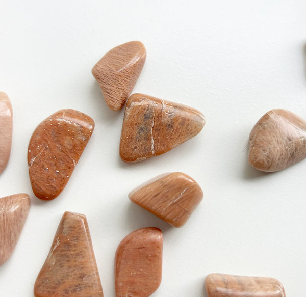 Peach Moonstone | Ethically Sourced | High Vibe Crystals