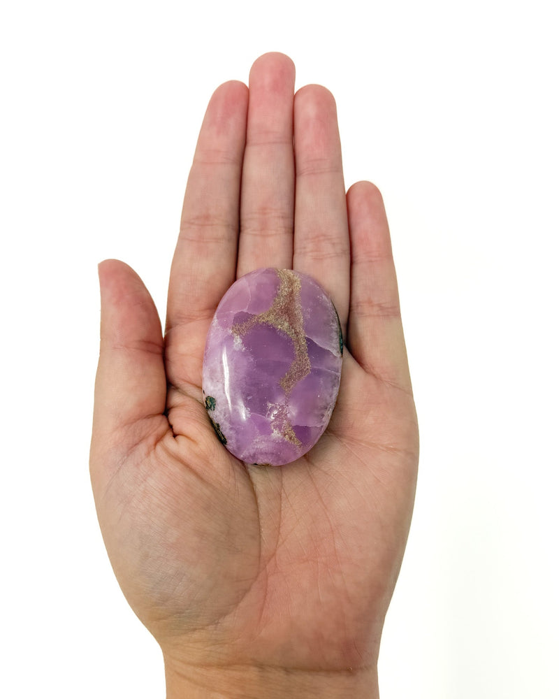 Pink Aragonite Palmstone no. 3