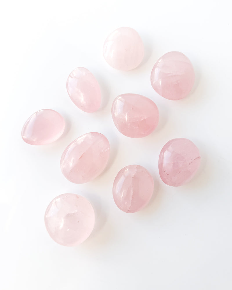 Rose Quartz Palmstone XS