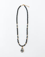 Tourmalinated Quartz Necklace