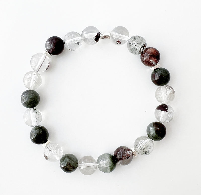 garden quartz crystal bracelet