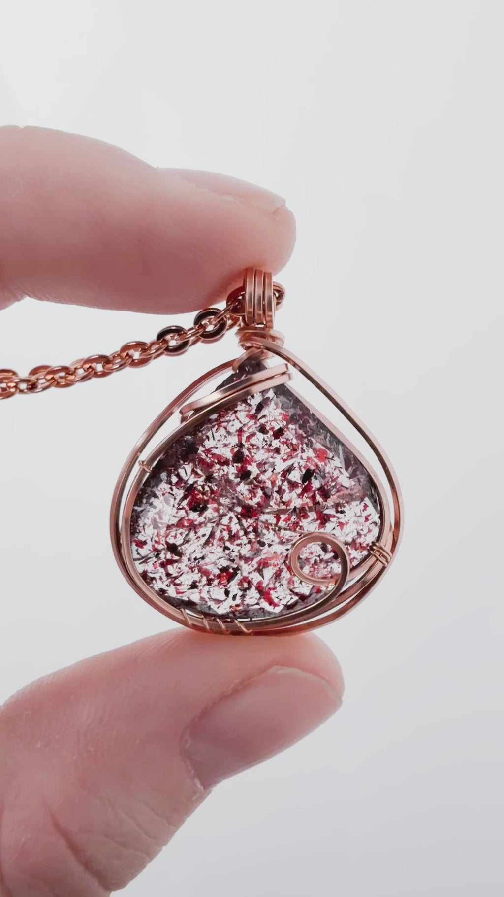 Hematite + Quartz Wrap