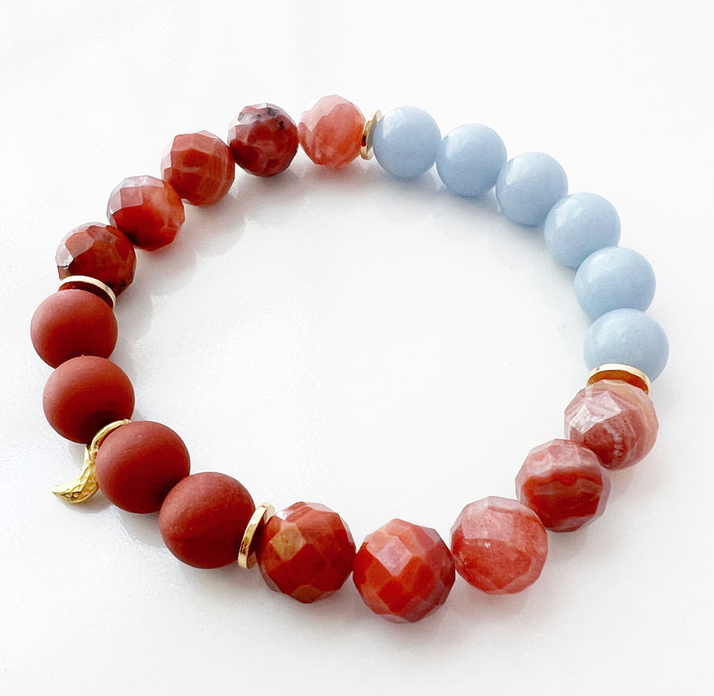 Bead Bracelet Red Jasper | Buy Online Red Jasper Bracelet – AEORA ROCKS  INDIA -Healing Crystals superstore
