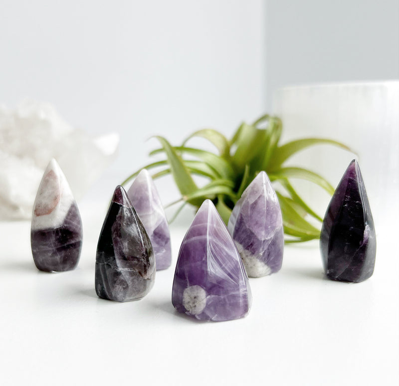 Amethyst Flame - High Vibe Crystals