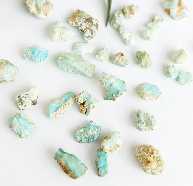 Tumbled Arizona Turquoise - High Vibe Crystals
