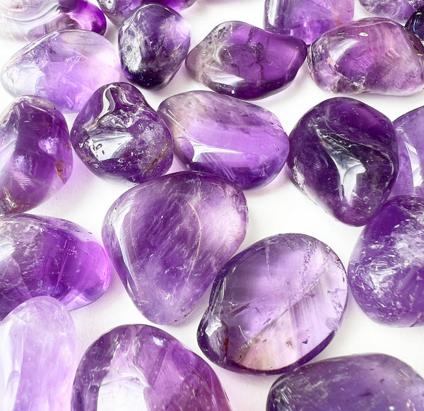 Tumbled Amethyst | Ethically Sourced Crystals | AAA Grade